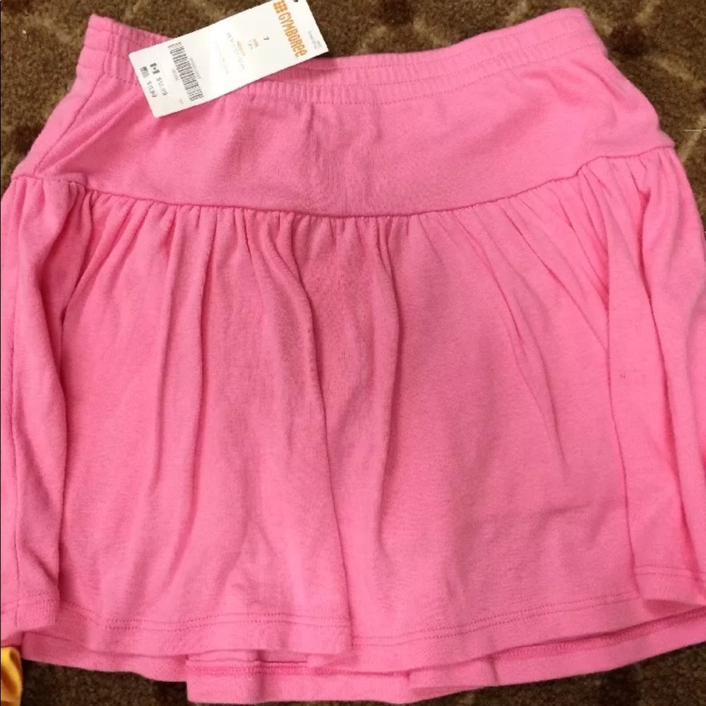 Gymboree Girls Size 7 Skort Pink Or Yellow.
